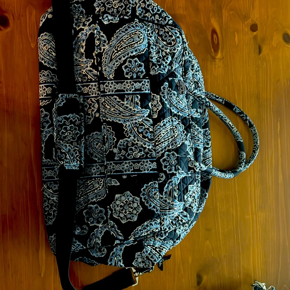 Vera Bradley Grand Weekendee Deep Night Paisley